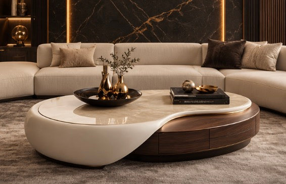 Valentina Sculptural Coffee Table