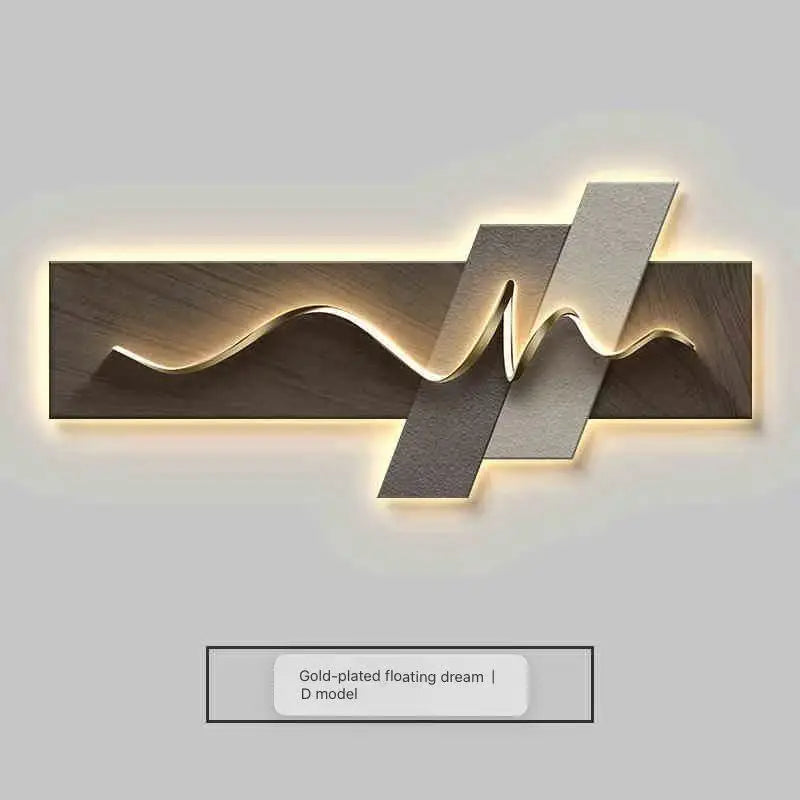 The Lumora Sculptural LED Wall Art