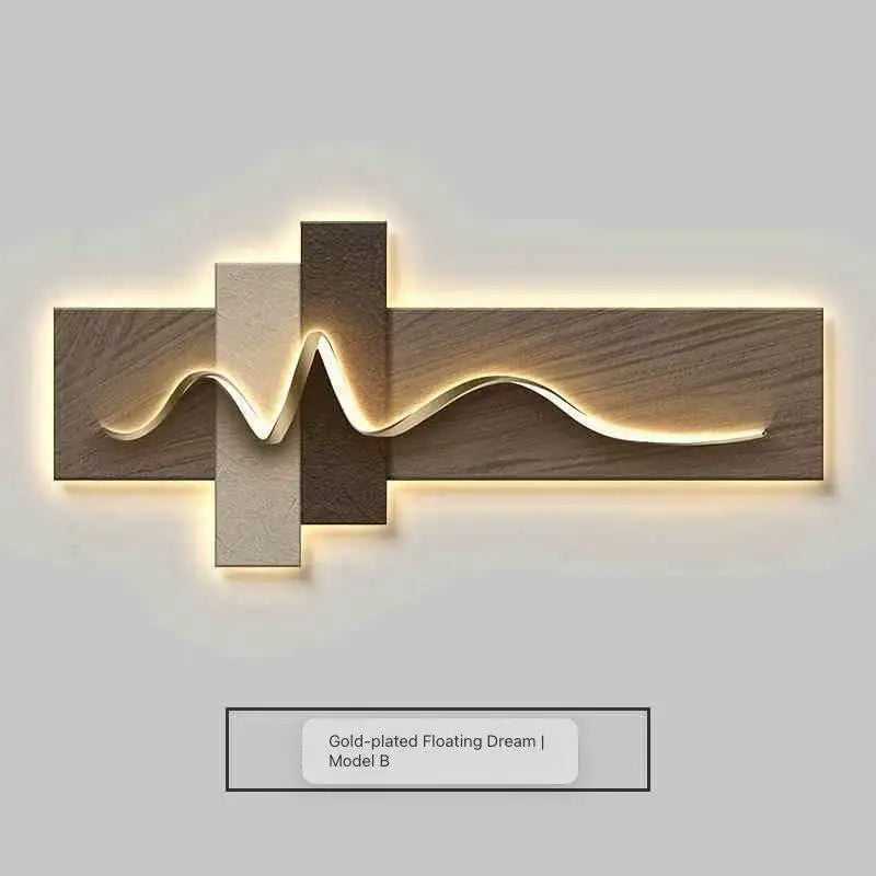 The Lumora Sculptural LED Wall Art