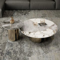 Lucienne Marble-Effect Coffee Table