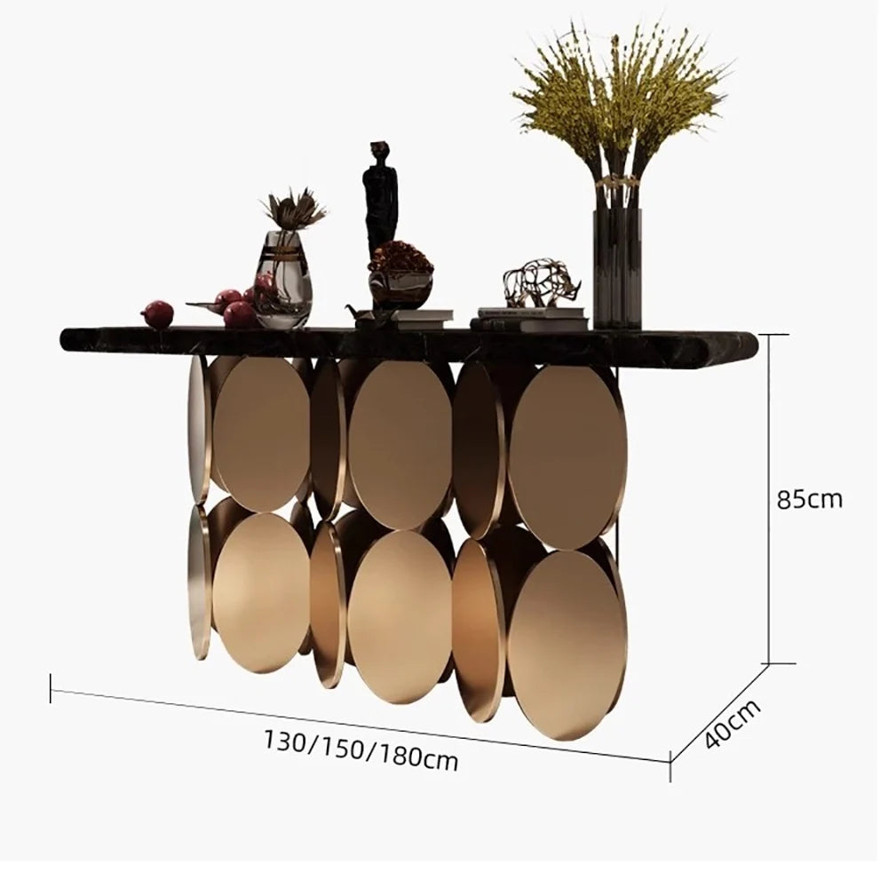 The Aurelia Noir Console Table