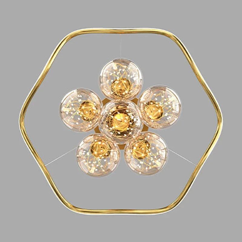 The Aurelia Halo Chandelier