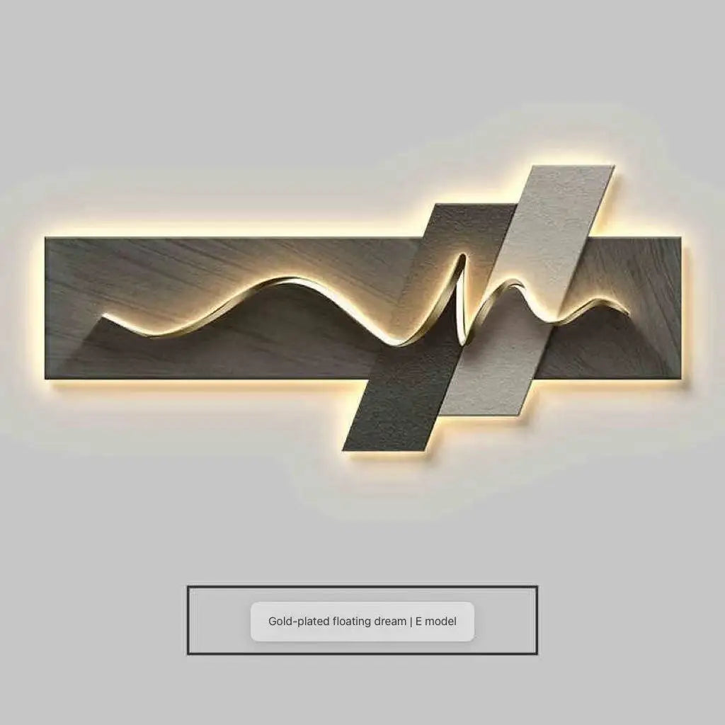 The Lumora Sculptural LED Wall Art