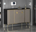 Alessia Sintered-Stone Shoe Cabinet
