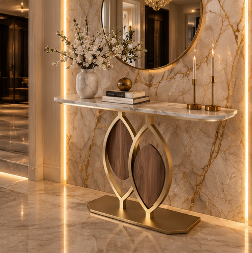 Ottavia Slate Console Table