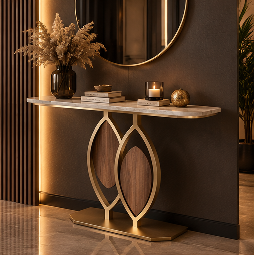 Ottavia Slate Console Table